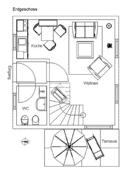 Modernes 5-Sterne-Ferienhaus Im Maisonettenstil In دامب المظهر الخارجي الصورة